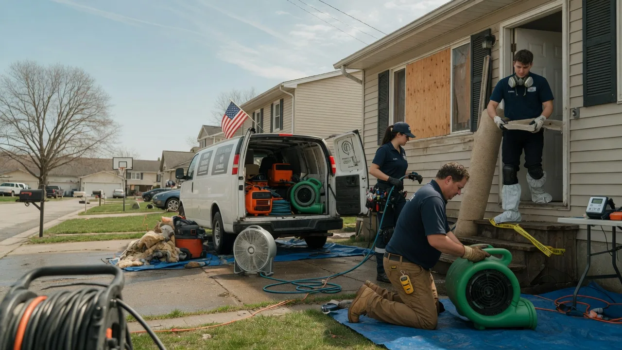 Water Damage Restoration in Red Oak, TX near me